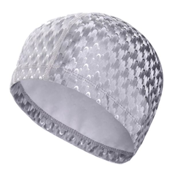 

pu покрытие мужчин женщин купальники бассейна плавание крышка блестящая акула кожа упругая купальника шляпа водонепроницаемая длинная уха во