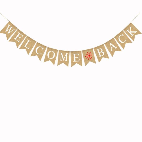 

party decoration pull flag welcome home baby style colored banner pineapple love heart pattern swallowtail flags 10 5df l1