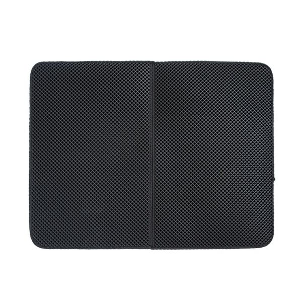 

cat beds & furniture 45x50 cm/55x70 cm black foldable pet litter mat eva double-layer non-slip trapper