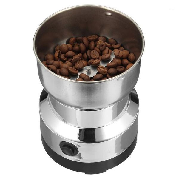 

electric coffee grinders stainless steel bean grinder home grinding milling machine 220v eu plug accessories kitchenware1