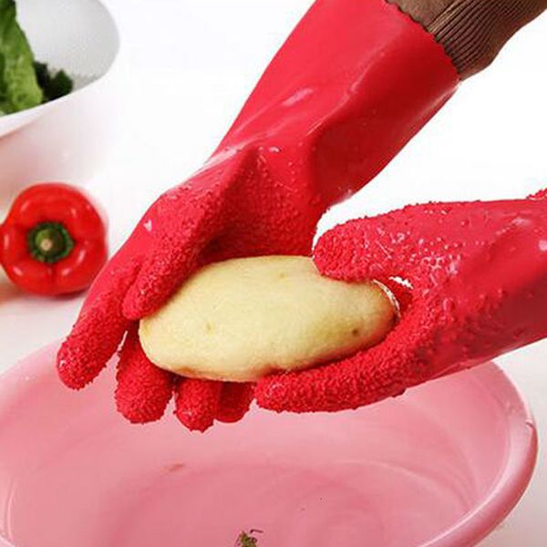 

quick mitts 1 peeling tater pair potato waterproof scrubbing gloves vegetable cleaning tools