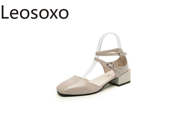 

spring women shoes square toe pumps thick square heel sweet pumps girl shoe zapatos para mujer, Black