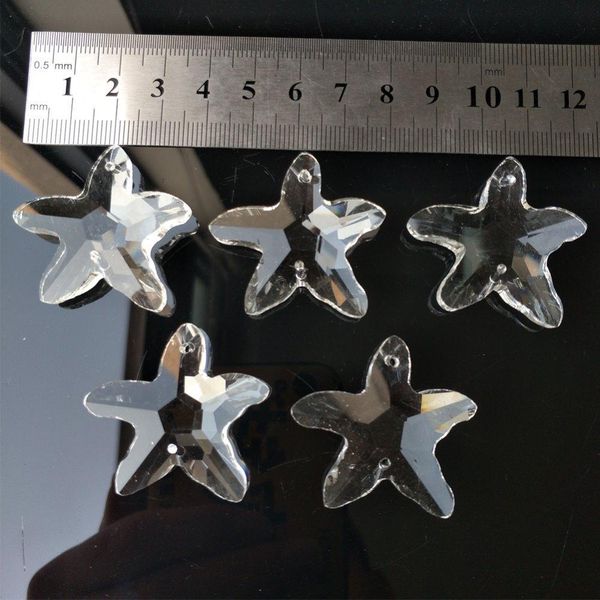 

2pc pentagon irregular clear 40mm faceted crystal spacer chandelier 2 holes suncatcher lamp parts prism diy pendant decoration h bbyyrl