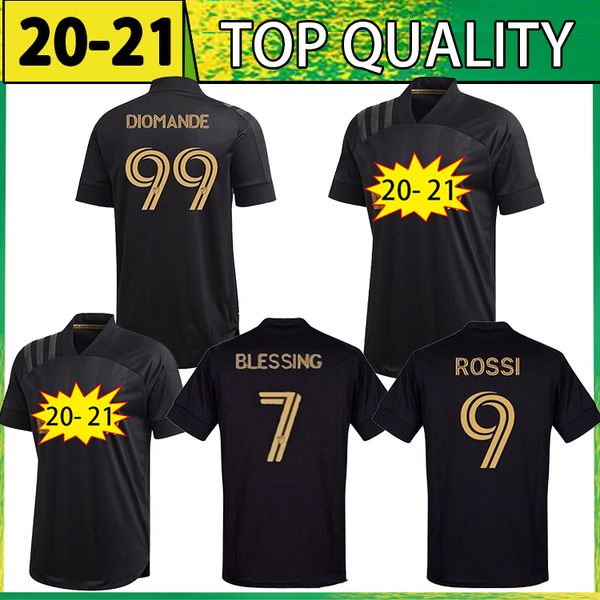 

2020 new lafc soccer jersey mls football shirt home away+kids kit youth los angeles fc vela uniform more shipping, Black;yellow