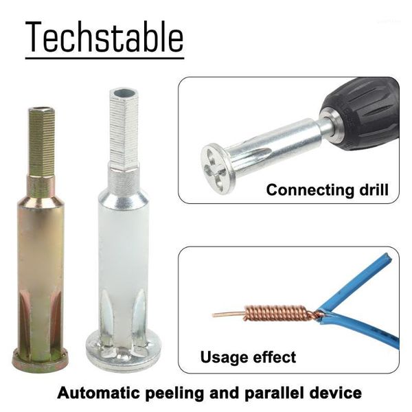 

2 4 5 electrical twist wire tool 2~5 hole electrician universal automatic twisting wire stripping doubling machine connector1