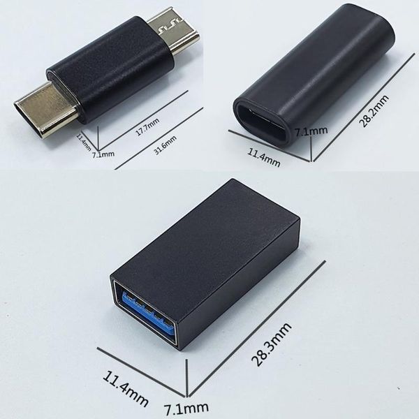 

cell phone adapters type c female to usb male 3.0 converter adapter