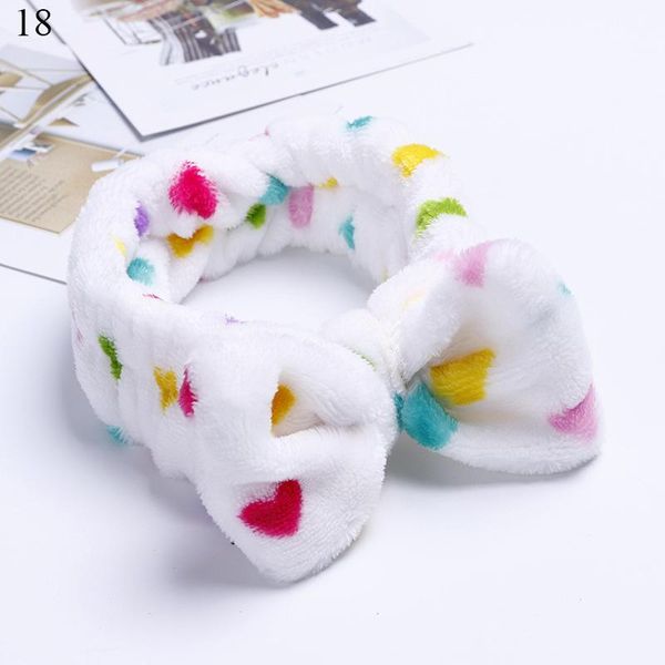 

women stretch hair band face washing makeup headband children's bow ear tiara cat rabbit ears headdress cartoon hair accessories q bbyg