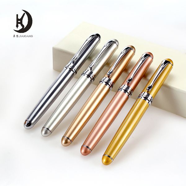 

jinhao pens 750 pen painted lacquer calligraphy pen spot gift pen customized cross-border plaid signature, Blue;orange