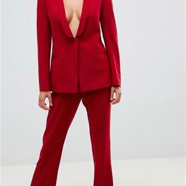 

red suits for women lady jacket women pantsuits long sleeve suit women jacket suits female ladies customize made q1215 q1217, White