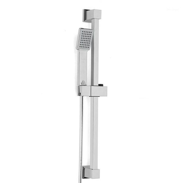 

bathroom shower head riser rail bracket handheld shower head holder bar chrome1