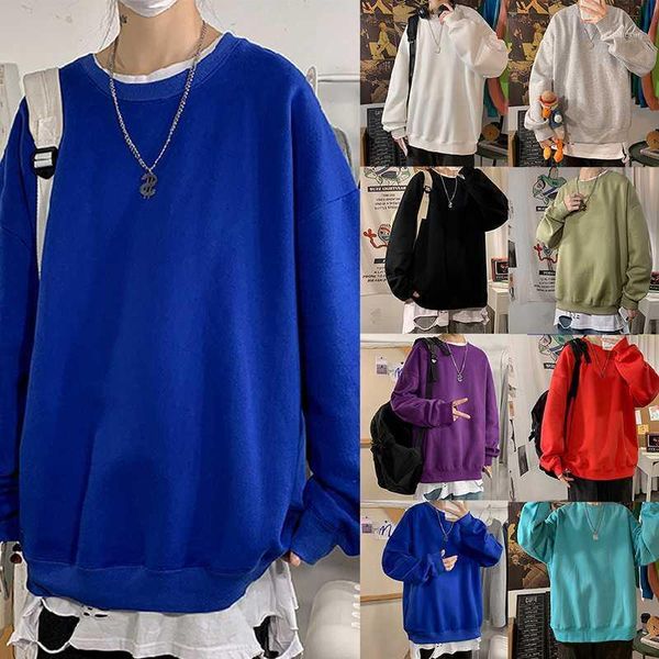 

2020 autumn woman's hoodies oversize female loose cotton solid thicken warm women sweatshirts lady fashion plus size 4xl1, Black