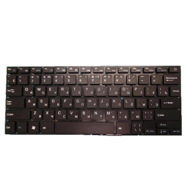

lapru us keyboard for irbis nb47 nb48 english russia black without frame new