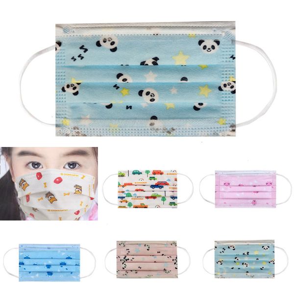 

good quality ups fast 3ply disposable by ship non woven dust proof lovely cartoon design kids f fz2f