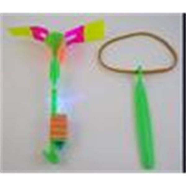 

led light up space flying arrow helicopter toy