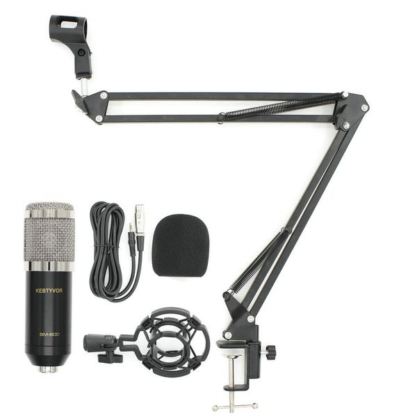 Condenser Microphone Studio Sound Vocial Repakith NB-35 Стенд Профессиональный Condenser Mic Для Karaoke Усилитель Компьютерная ноутбук