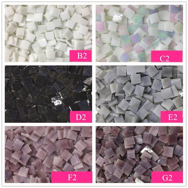 

50g квадратная прозрачная стеклянная мозаика для мозаичной мозаики для diy столовой лампы пятно стекла ремесел материалов мозаика изготовлен