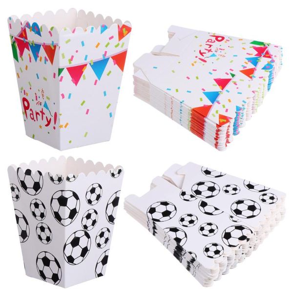 

gift wrap 48pcs paper popcorn boxes colorful printing snack for kids birthday party
