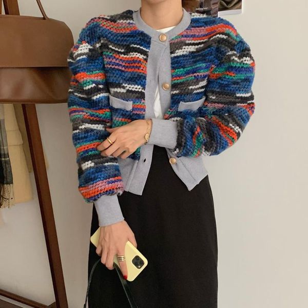 

alien kitty vintage patchwork feminine jacket 2020 new elegant office lady o-neck single breasted autumn coat short jackets, Black;brown