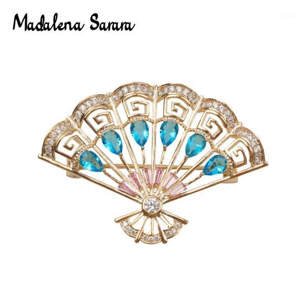 

pins, brooches madalena sarara cubic zircon brooch flamingo style fine women suit decoration wholesale1, Gray