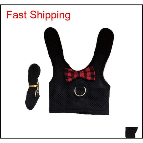 

pet rabbit walking harness leash lead,puppies rabbits hamster leash vest traction rope for small animal adjustable s qylyll packing2010
