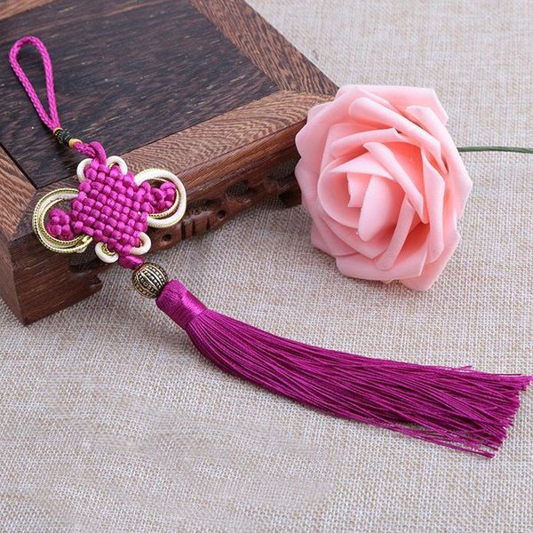 

10pcs multicolor chinese knot tassel pend diy jewelry accessories home textile curtain garment sewing macrame decoration pendant h jllmeq