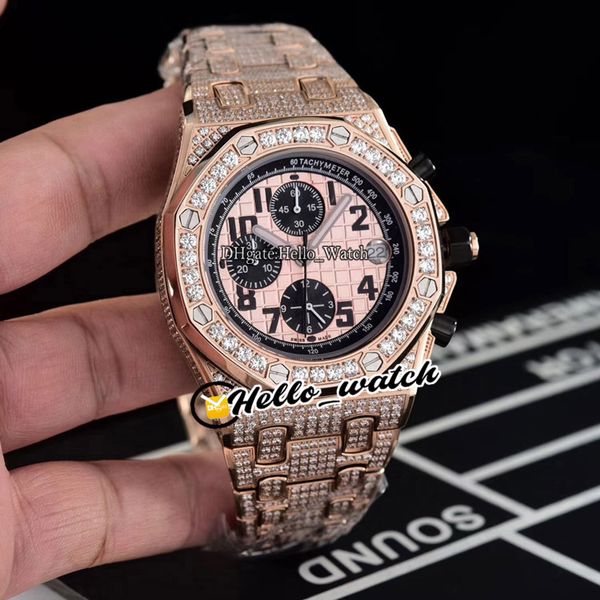 

twf royal new 26470 miyota кварцевые chronogrpah мужские часы стоп-комната золотая текстура дискал розовые золотые бриллианты чехол браслет, Slivery;brown