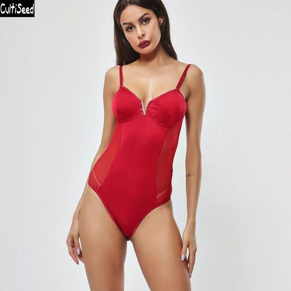 

cultiseed women strapless spaghetti strap perspective patchwork nightclub party bodysuits jumpsuit ladies fashion rompers1, Black;white