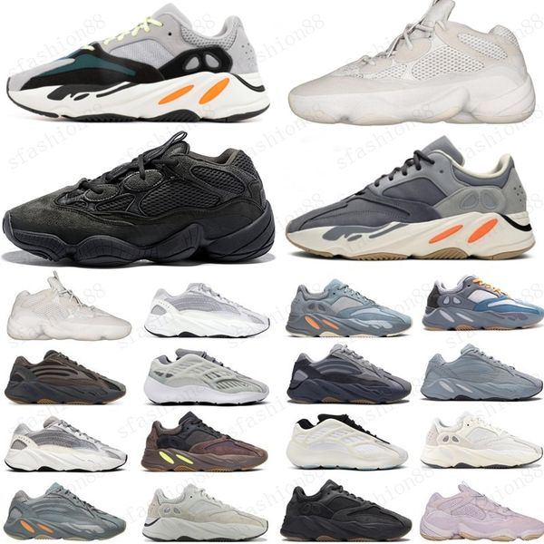 

2021 700 wave runner mens women designer sneakers new hospital blue 700 v2 magnet tephra kanye west sport shoes