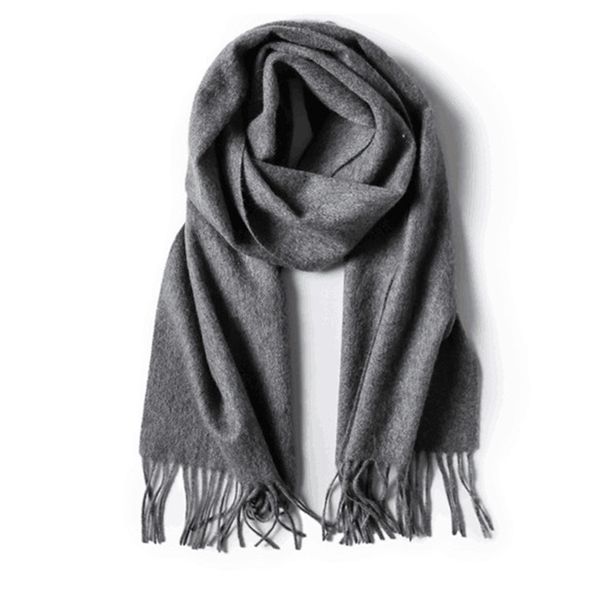 

100% wool long solid women scarf big soft shawl, Blue;gray