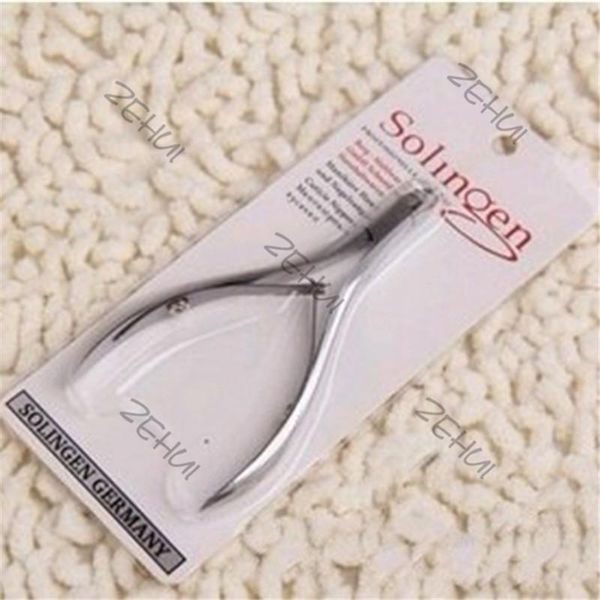 

nail art equipment stainless steel cuticle nipper cutter clipper manicure pedicure tools durable r7, Silver