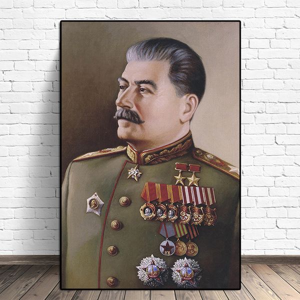 

иосиф сталин портрет wall art pictures холст живопись постеры и распечатки скандинавских для гостиной куадрос home decor