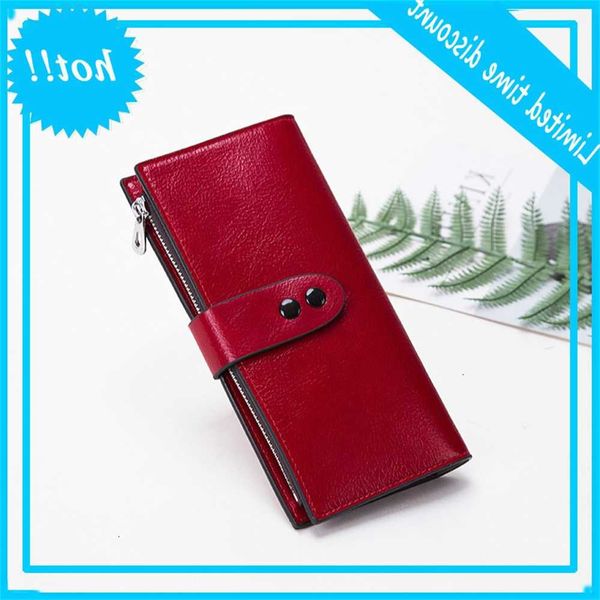 

pu leather wallets clutch leisure purse style women's long portfolios carteras red, Red;black