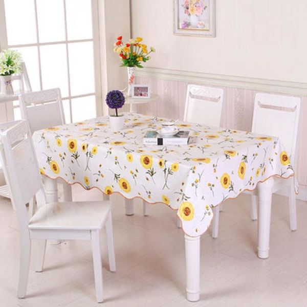 

pastoral style pvc table cloth rectangular round tablecloth flowers printed waterproof table covers toalha de mesa bbynlq