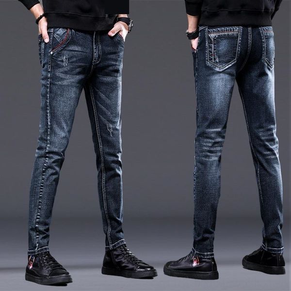 

byxy women waist high 050716 skinny ladies casual trousers fashion womens pencil pants female leggings drawstring legging tights jeans, Blue