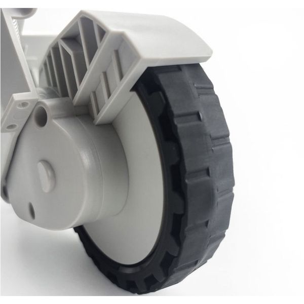 

2 шт. установите робот пылесос замена аксессуары запасные части износостойкие резиновые черные белые шины кожа 2 шт. установите робот f jlle