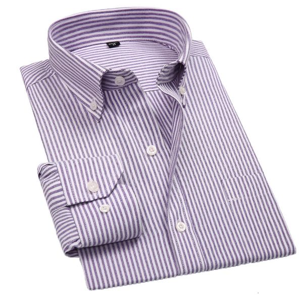 

2021 new brand long-sleeved version plaid striped shirt men's casual business social 5xl large size streetwear u6uw, White;black