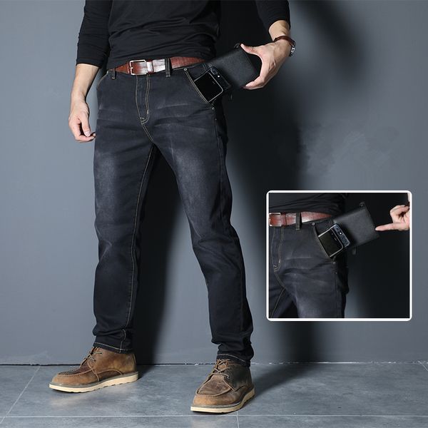 

2021 men's brim size 28-48 formal business brem stretcher pants spring blue 8lkn