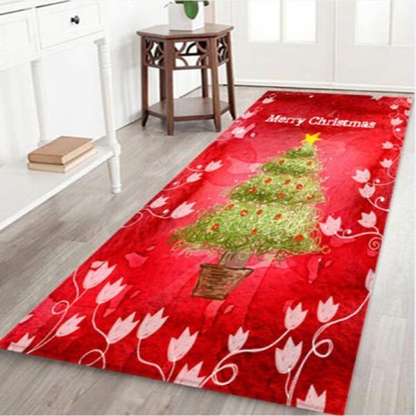 

carpets christmas carpet winter office home warm mat xmas party play rug ultra soft floor living room anti-slip 115x160cm1