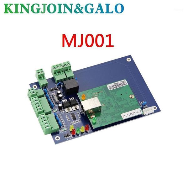 

fingerprint access control 2-door tcp/ip(rj45) network panel system support connect 4 readers and 2 exit button with software1