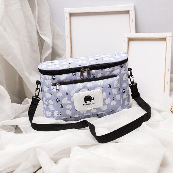 

baby stroller bag mummy diaper nappy bag designer nursing for baby stroller accessories waterproof bottle organizer1