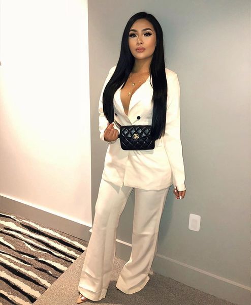 

pv6q oufisun rompers polka dot high waist women039;s jumpsuit 2020 female casual retro suspenders wide leg pants bohemian red summer new, White