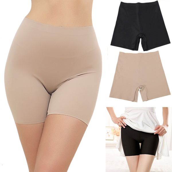 

women safety panties skirt for under es smooth seamless slip shorts, White;black