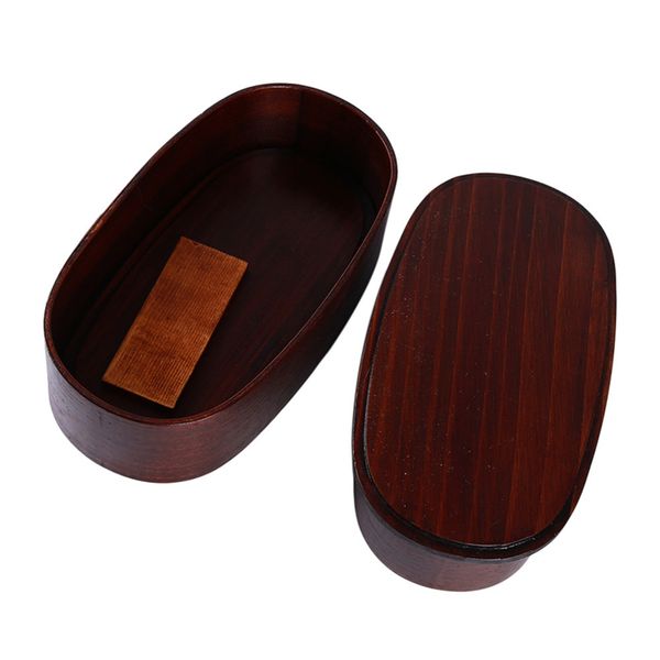 

japanese style bento boxes 3grids wood lunch box portable picnic kids students food container kitchen accessories c0125