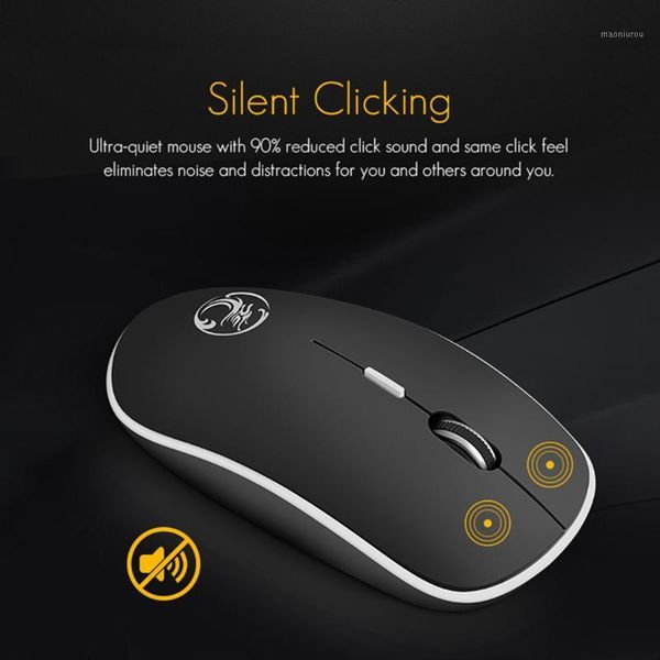 

mice noise-usb wireless computer mouse rechargeable 4 buttons gaming notebook accessories1