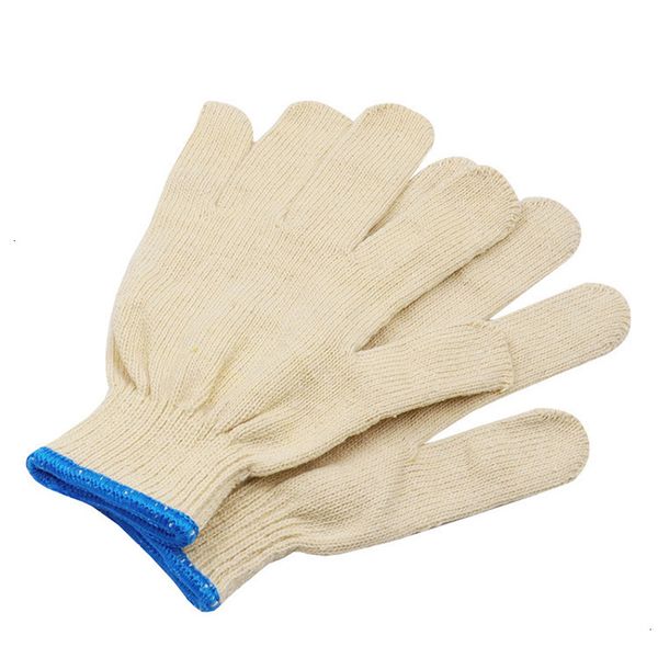 

protection yarn white cotton thread site driver labor auto repair work household gloves cleaning tools
