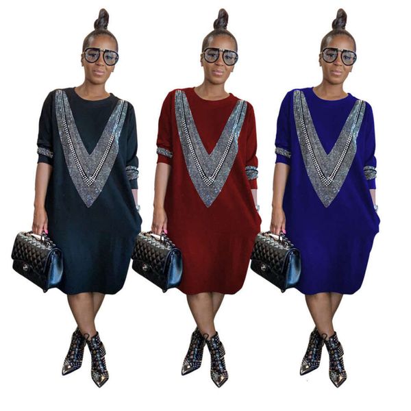 

iron yz1224 women's fashion casual loose brick autumn winter drs, Black;gray