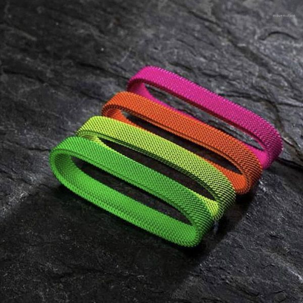 

10ps round multiple colour elastic bracelet casual charm flexible stainless steel hand-made mesh bangle gift wholesale1, Golden;silver