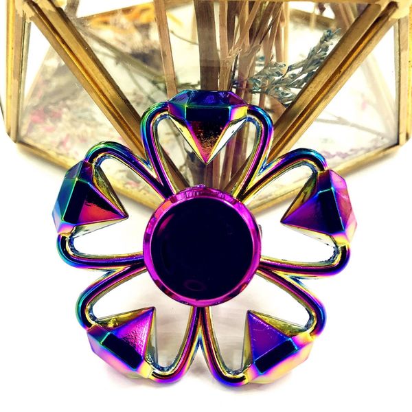

новый цинковый сплав красочные горячие колеса гиро груд спиннер fidget spinner игрушка для спиннеров фокус снимает стресс h jllcdn