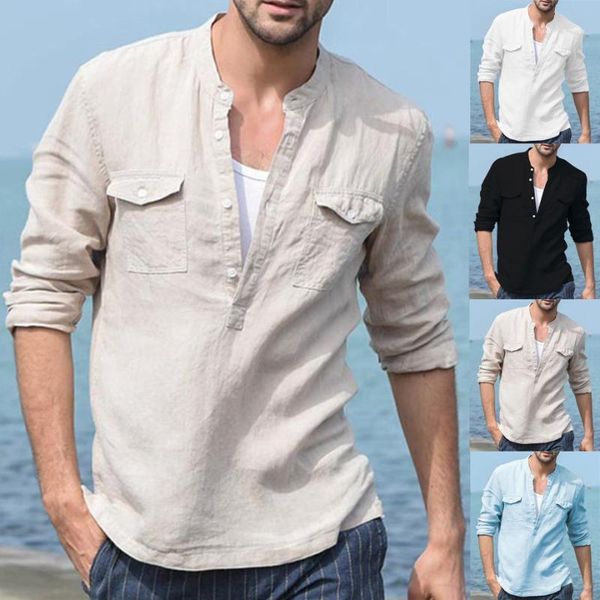 

mens shirts long sleeve cotton shirt breathable shirts male mens brand camisa masculina casual fashion1, White;black