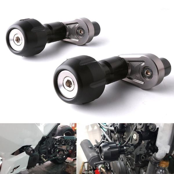 

new cnc motorcycle frame sliders anti crash engine guard pad side shield protector for ninja400 ninja 400 2020 20201